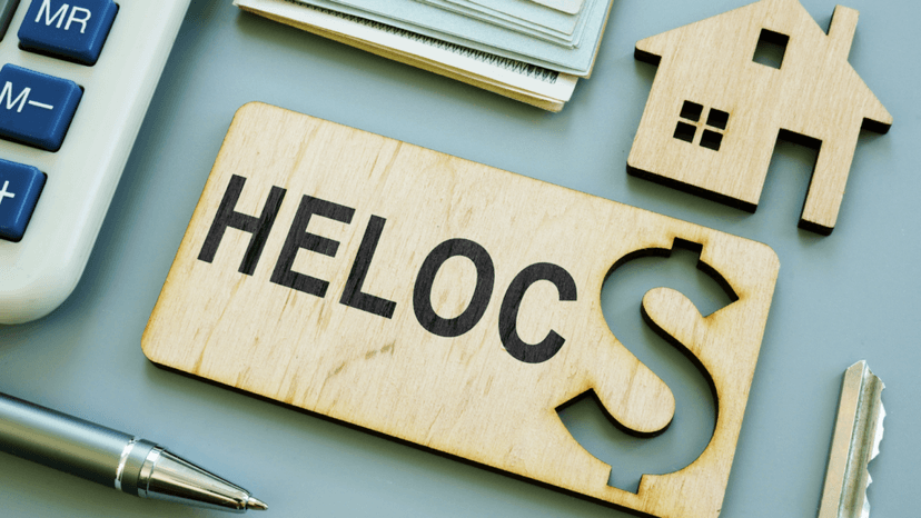 HELOC Home Equity Line of Credit.