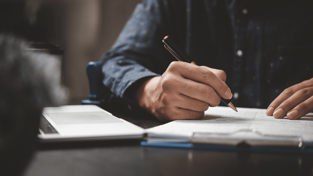 Homeowner writing a draft for property tax appeal letter