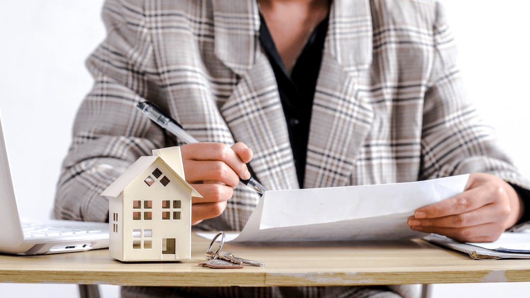 Professional checking personal property tax assessment form
